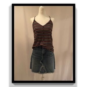ALLISON JOY/EVEREVE STRIPED CAMI/TANK